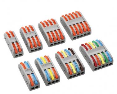 Hlau Splice Connectors, Rau 4mm2,02,03,04,05 pins KLS2-CT2582 & KLS2-CT2582A